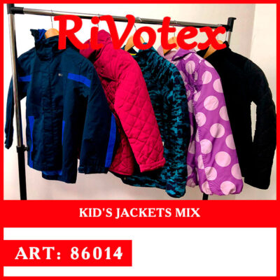 Kid's winter jackets of the 2nd sort