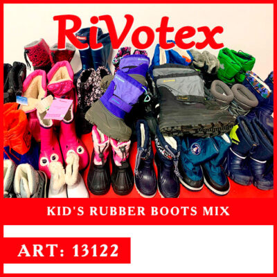 Children's insulated rubber boots