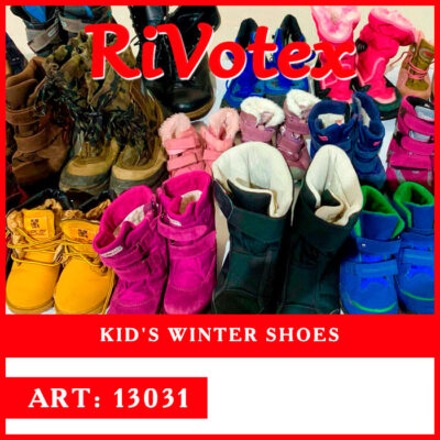Winter kid's shoes, first sort